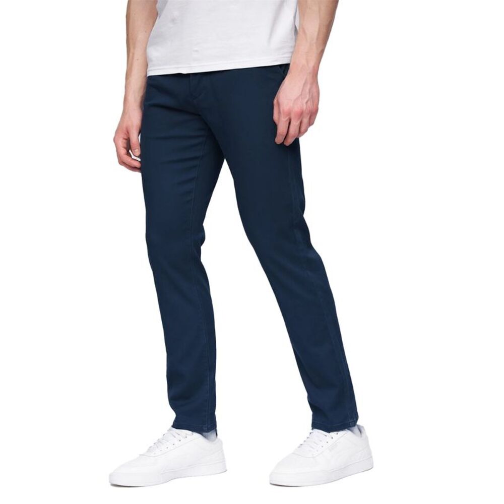 Henleys Mens Visit Chinos / Blue